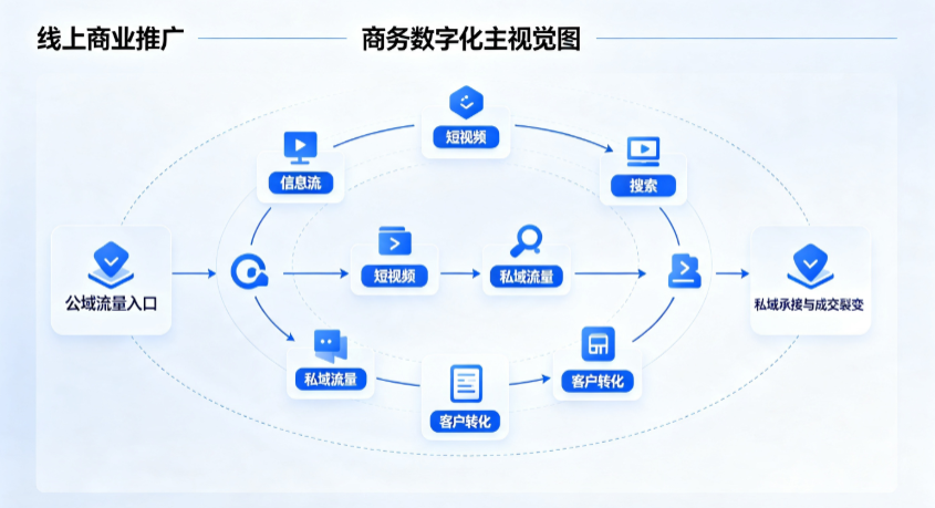 阳西县线上商业推广怎么做？全域流量闭环搭建与低成本转化实战指南